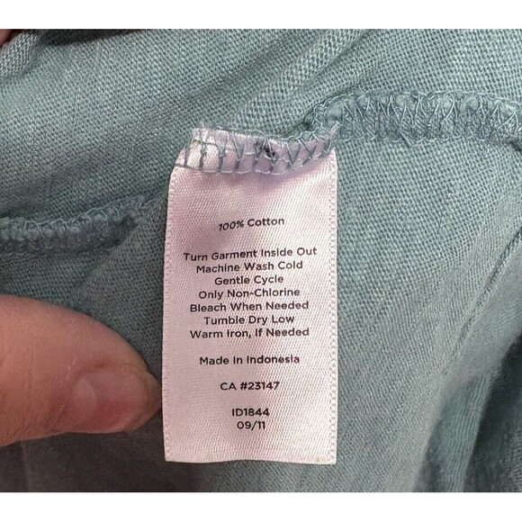 Talbots Cardigan Womens 3X Teal Blue Office Preppy Open Academia Casual Sweater - Picture 4 of 5